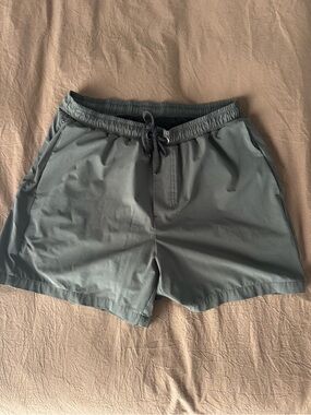 Stori Men's Grey Gym/Athletic Shorts